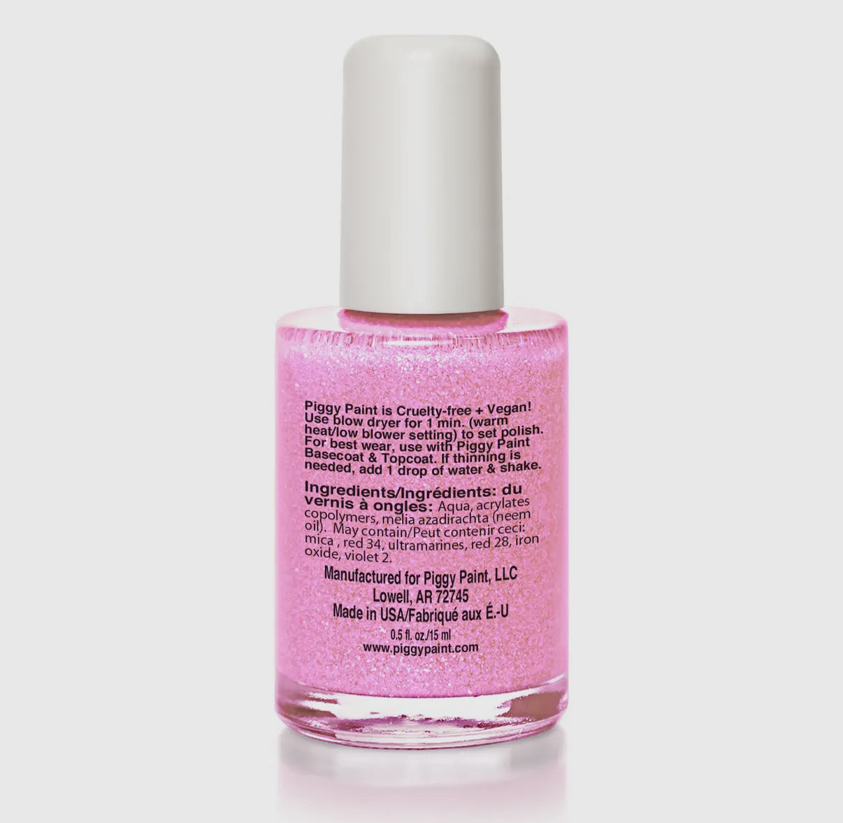 PIGGY PAINT
Tickled Pink - Glitter Light Pink