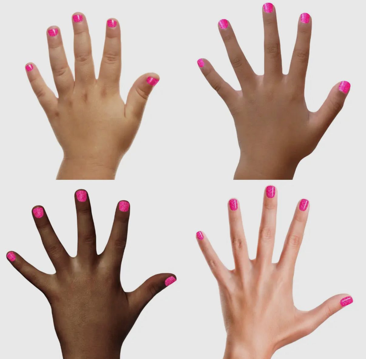 PIGGY PAINT
Neon Lights - Neon Hot Pink Glitter