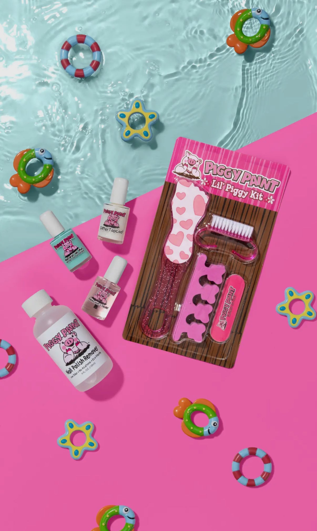 PIGGY PAINT
4 Piece Pedi Set