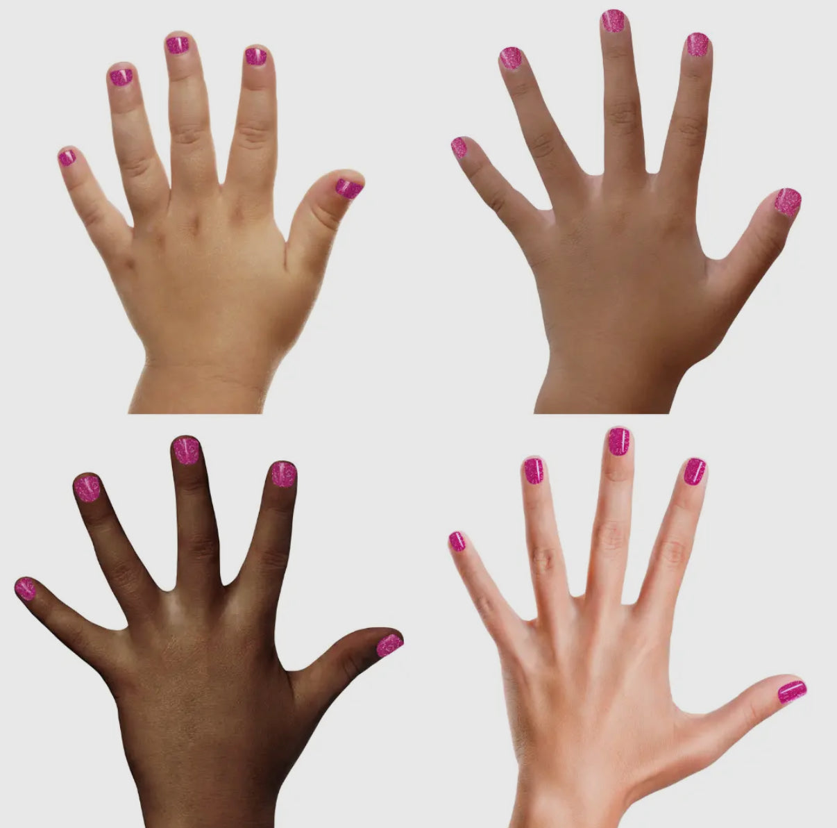 PIGGY PAINT
Glamour Girl - Glitter Fuchsia