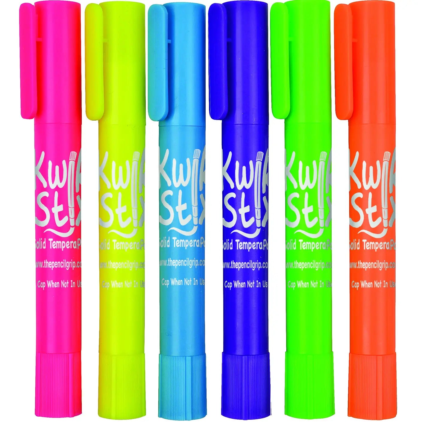 Thinstix Tempera Paint - 6 Thin Neon Colors