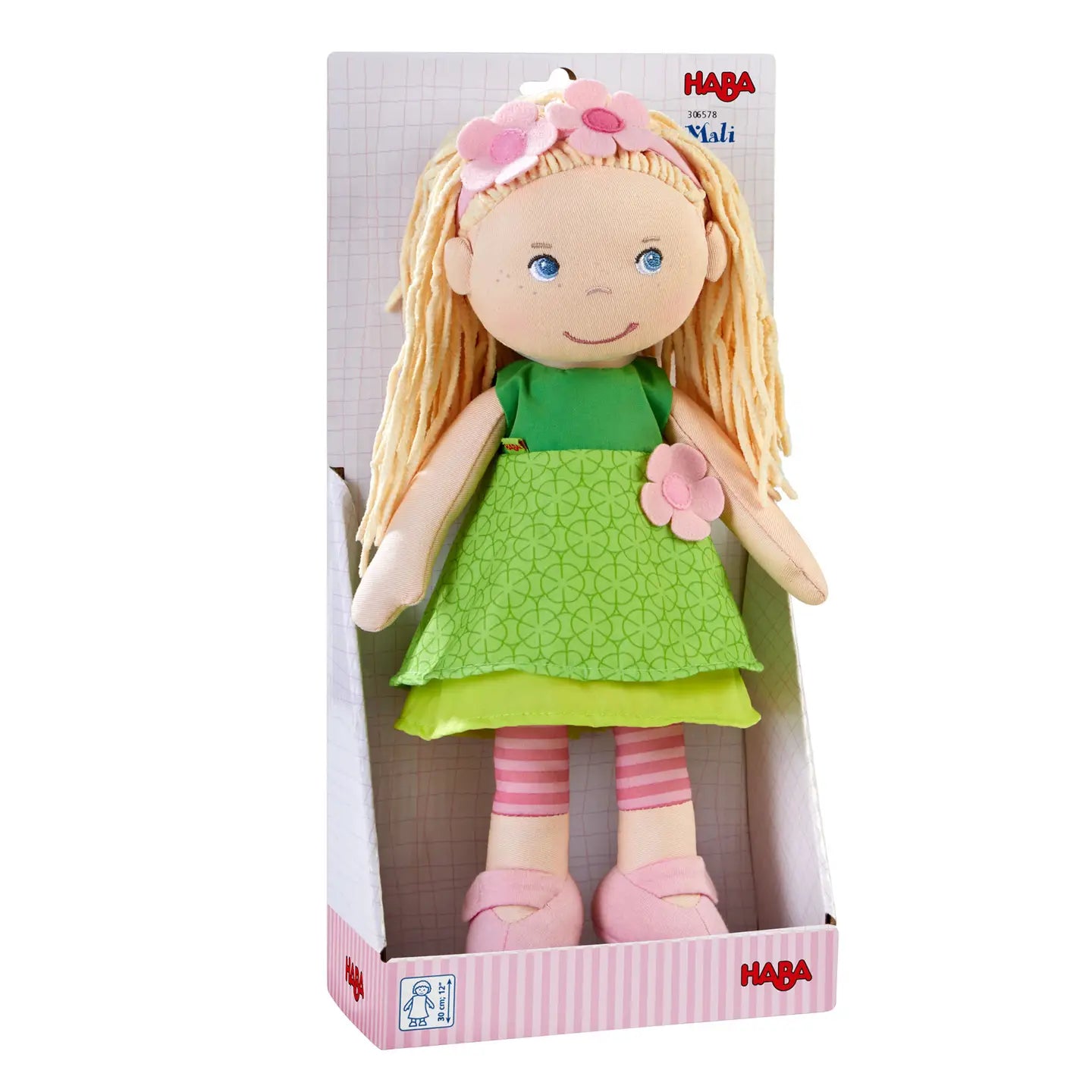 Doll Mali Soft 12" with Blonde Hair