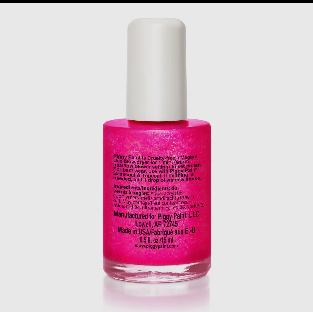 PIGGY PAINT
Neon Lights - Neon Hot Pink Glitter