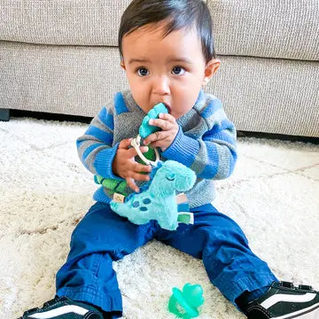 Plush + Teether Dino