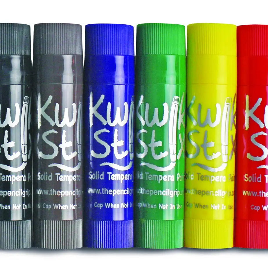 Kwikstix Tempera Paint - 6 Classic Colors