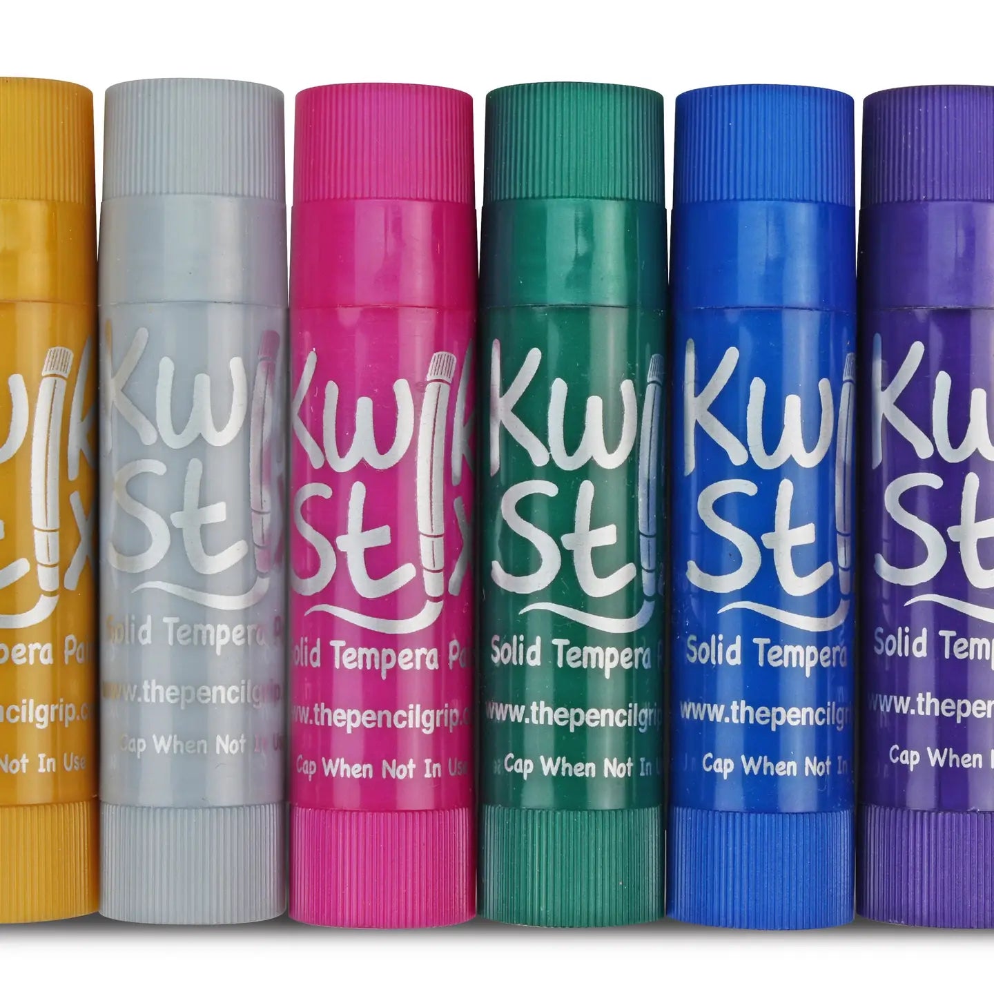 Kwikstix Tempera Paint - 6 Metalix Colors