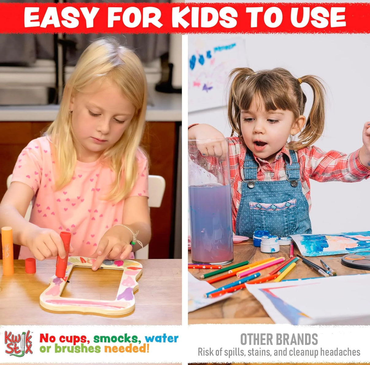 Thinstix Tempera Paint - 6 Thin Metalix Colors