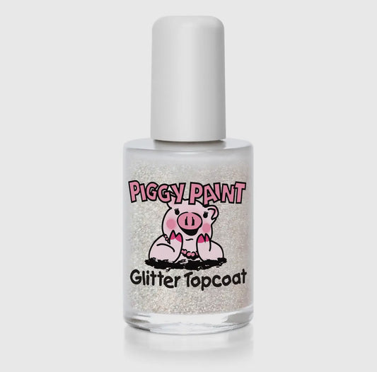 PIGGY PAINT
Glitter Topcoat - Clear Glitter Gloss