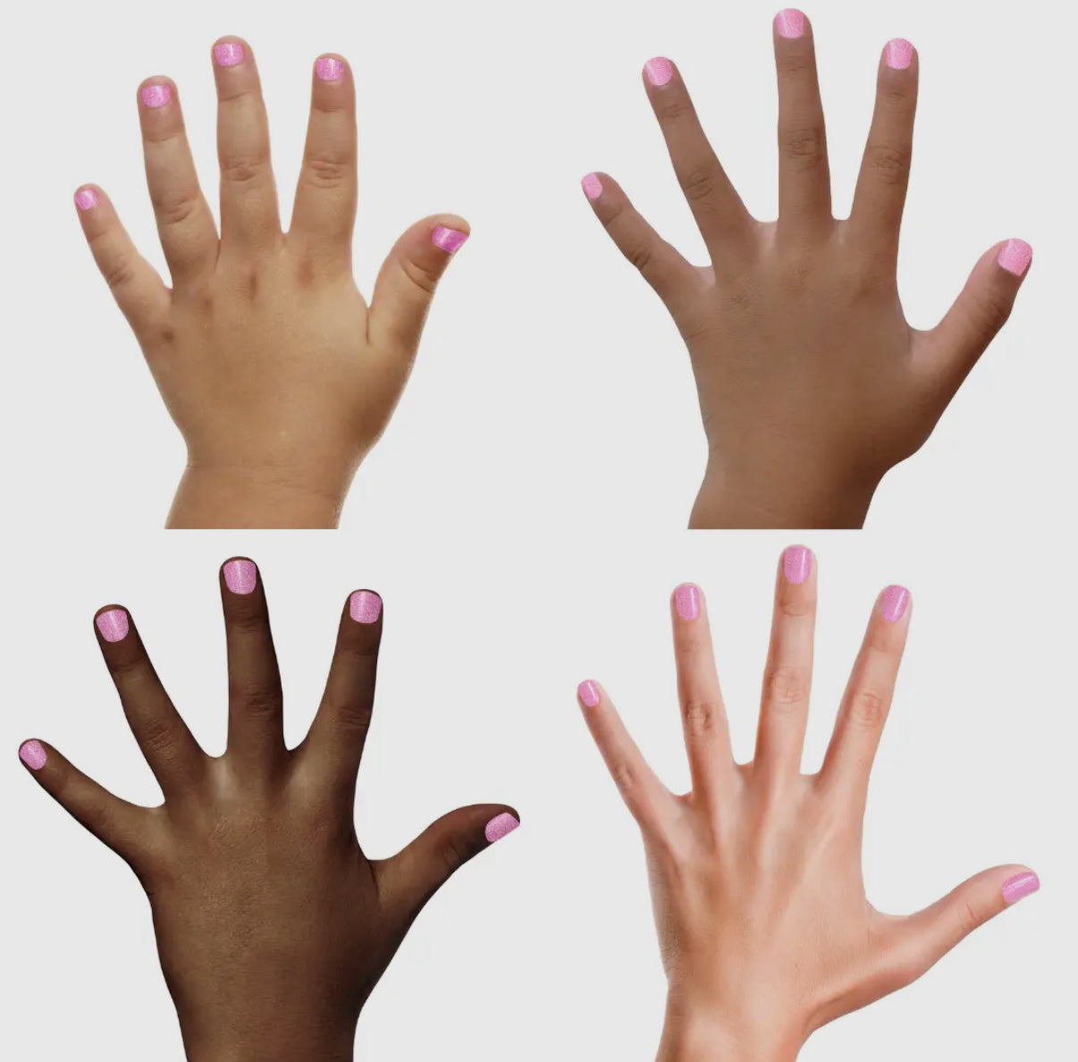 PIGGY PAINT
Tickled Pink - Glitter Light Pink