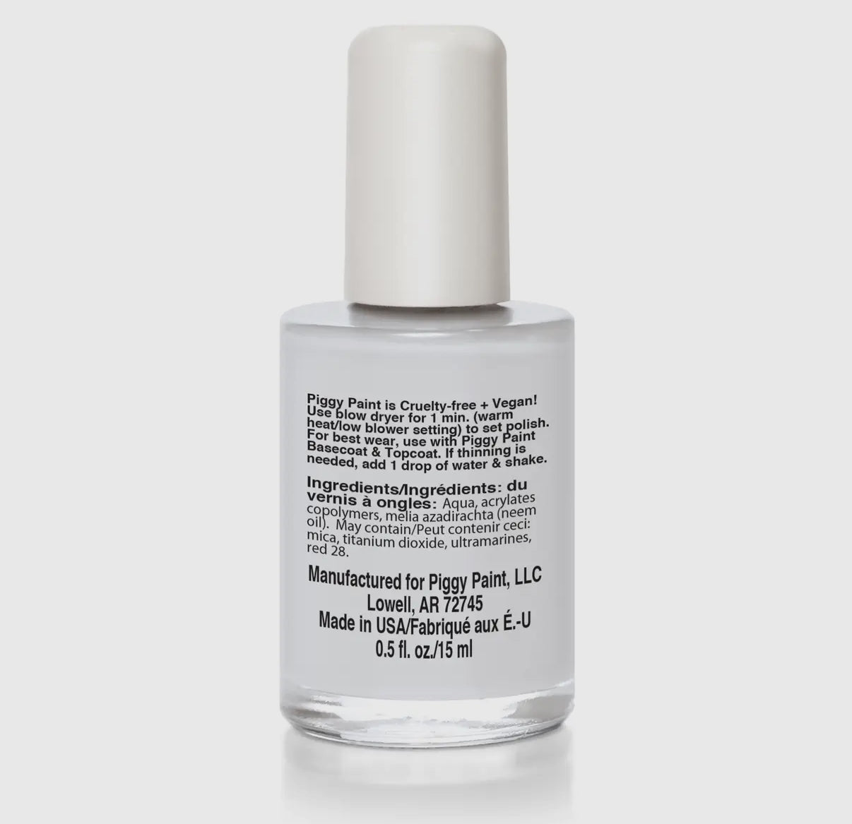 PIGGY PAINT
Snow Bunny's Perfect - Matte White