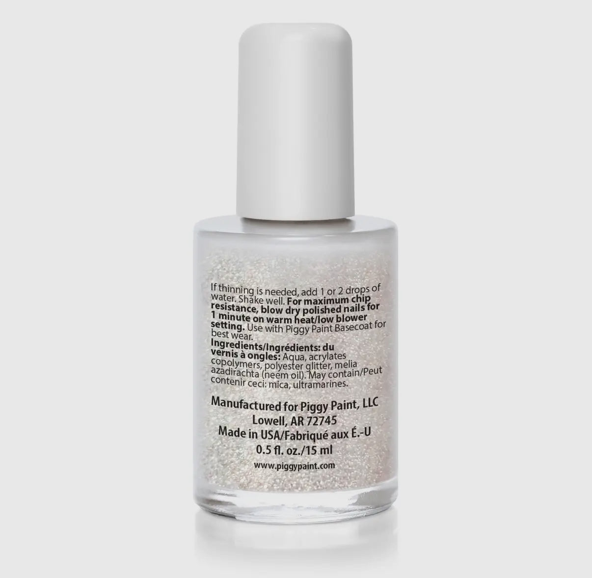 PIGGY PAINT
Glitter Topcoat - Clear Glitter Gloss