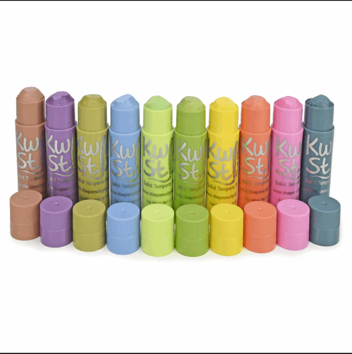 Kwik Stix Tempera Paint 10 Set Pastel Colors