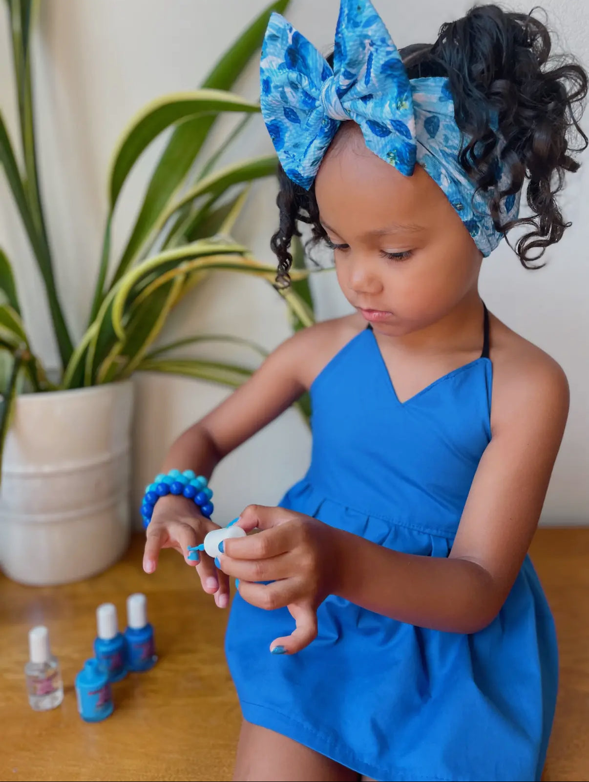 Mermaid in the Shade - Glitter Royal Blue