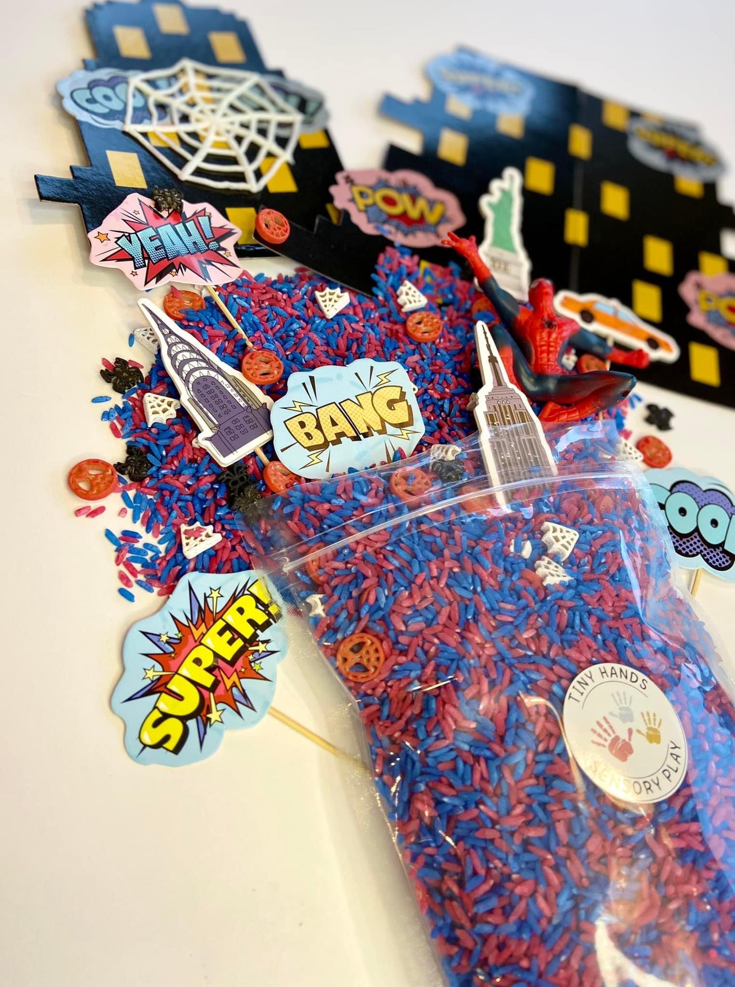 Last one! Spidey Sensory Play Kit