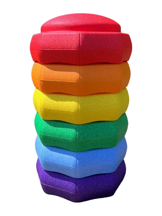 Rainbow Stepping Stones