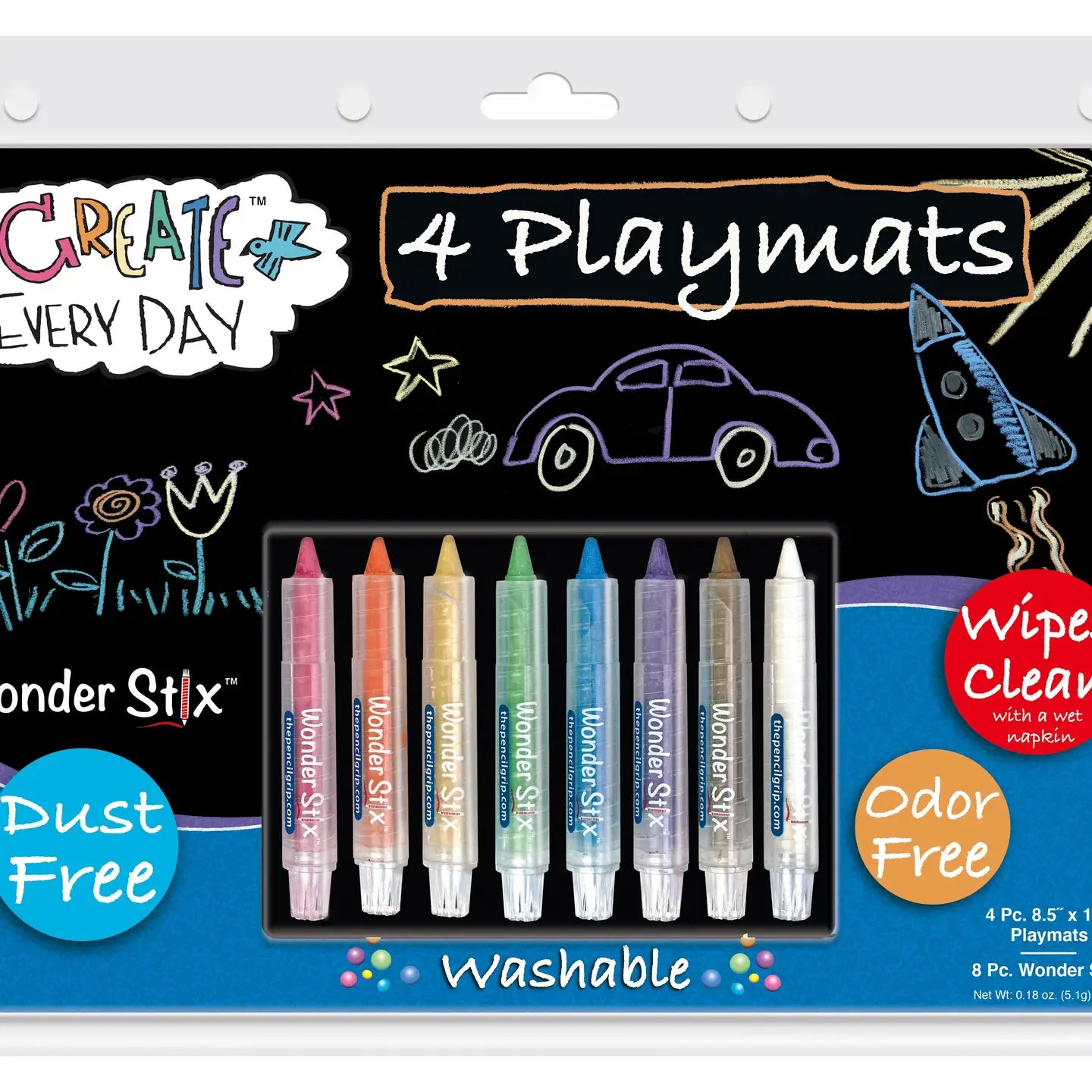 8.5" X 12" Ws Playmat Kit (4 Pc Set)