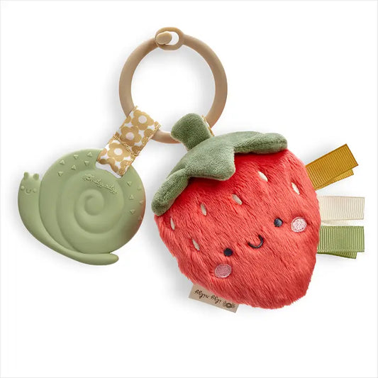 Plush + Teether Strawberry